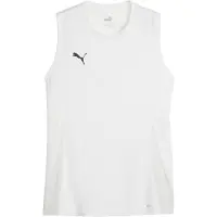 Puma teamGOAL Sleeveless Jersey WMNS, Unisex-Erwachsene T-Stück, White-