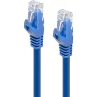 Alogic C6-50B-BLUE, 50 m, Cat6, RJ-45, RJ-45, Blau