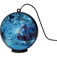 Konstsmide LED Weihnachtskugel Rentier RGB in Schwarz 64x 0,42W 150mm