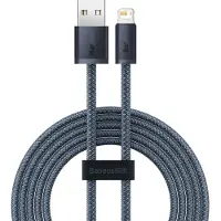 Baseus Dynamic, 2 m, Lightning, USB A, Männlich, Männlich, Grau