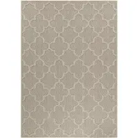 SchönesWohnen24 Outdoor Teppich PATARA Beige 140 x 200 cm