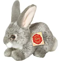 HERMANN Teddy Teddy Hermann Hase 18 cm sitzend grau Kuscheltier