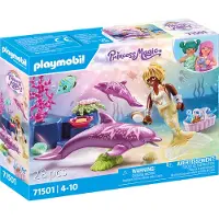 Playmobil Princess Magic 71501 Meerjungfrau mit Delfinen
