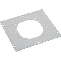 Hager MES-LFA04 Flansch für Lüfter IP40 298x200 (BxT) MESLFA04