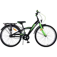 Volare Thombike Kinderfahrrad - Jungen - 24 Zoll - Grün Schwarz - 3 Gänge
