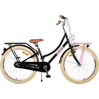 Volare Excellent Kinderfahrrad - Mädchen - 24 Zoll - Schwarz - 3 Gänge