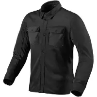 REV'IT! Overshirt Tracer Air 2 Schwarz Jacke Größe S