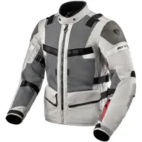 REV'IT! Revit Cayenne 2 Motorrad Textiljacke, silber, XL