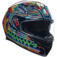 AGV K3 Rossi Winter Test 2018 E2206 Mplk Integralhelm Mehrfarbig M Mehrfarbig M
