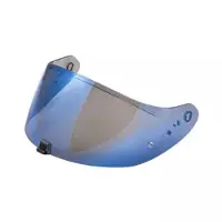 Scorpion KDF16-1 Blauer Skorpionvisier für EXO-1400 EVO II Helm - Carbon