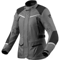 REV'IT! Voltiac 3 H2O Ladies Grau Schwarz Jacke Größe 38