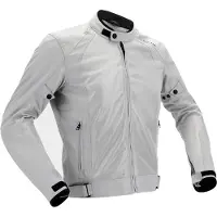 Richa Airsummer Motorrad Textiljacke, hellgrau, 3XL