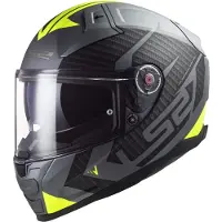 LS2 FF811 VECTOR II SPLITTER Integralhelm S in gelb/grau