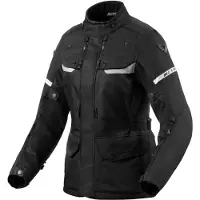 REV'IT! Outback 4 H2O Ladies Schwarz Jacke Größe 34