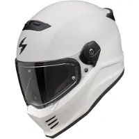 Scorpion Covert FX Solid Weiß Integralhelm Größe 2XL