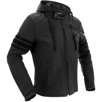Richa Toulon Lederjacke Black Edition schwarz 62 Herrenschwarz62 - Motorradbekleidung - Motorradjacken
