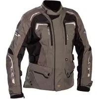 Richa Infinity 2 wasserdichte Damen Motorrad Textiljacke, braun/schwarz, 5XL