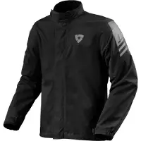 REV'IT! Revit Cyclone 4 H2O Motorrad Regenjacke, schwarz, 3XL