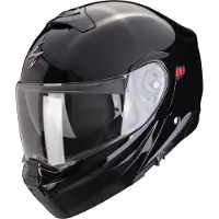 Scorpion Exo-930 Evo Solid Schwarz Klapphelm Größe XS