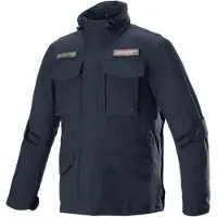 Alpinestars MO.ST.EQ Field wasserdichte Motorrad Textiljacke, schwarz, L