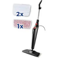 Vileda Steam Plus XXL Dampfreiniger für Böden und Teppiche mit PowerPad und 2 Mi