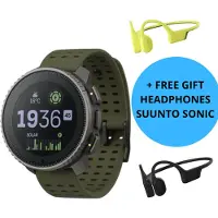 Suunto Smartwatch SS050859000 - Schwarz Grün 49 mm