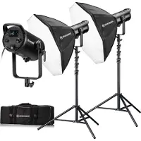 Bresser BR-180RGB COB LED Licht Duo Kit