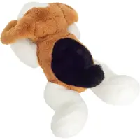 Teddy HERMANN® Teddy Hermann Schlenkerhund dreifarbig, Kuscheltier, Stofftier, Plüschtier, Hund, 29 cm, 919841