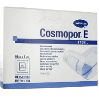Cosmopor COSMOPOR: Klebestreifen für Wundauflagen, aus Vliesstoff, 10 x 8 cm, 10 Stück