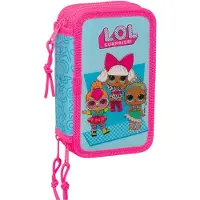 Safta Triple Filling Lol Surprise Divas Federmäppchen 36 Einheiten Rosa Mann Rosa One Size