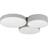 Eglo connect Smart-LED-Deckenleuchte Barbano-Z, grau