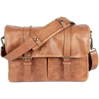 Bronkey Roma Leder Camera Bag Tanned