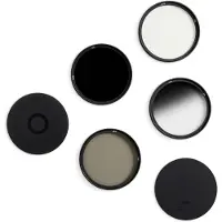 Urth 55mm UV, CPL , ND64, Soft Grad ND8 Objektivfilter Kit (Plus+)
