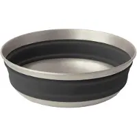 Sea to Summit Detour Stainless Steel Collapsible Bowl beluga M