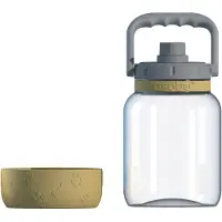 Asobu The Barkley, Drinnen/Draußen, 1500 ml, Gelb, Silikon, Tritan