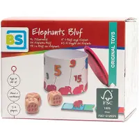 BS Toys Elefantenbluff - Würfelspiel für Kinder und Erwachsene -Holz