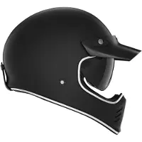 NOX Integrierter Helm PREMIUM SEVENTY II, schwarz, matt, Größe M