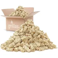 Grillas Anzünder 2,5 kg Kaminanzünder Holzwolle Grillanzünder Holz Feueranzünder