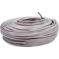 Goobay CAT 6 Netzwerkkabel, S/FTP (PiMF), Grau, CU, AWG 23/1 (solid), LSZH