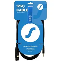 SOUND STATION QUALITY (SSQ) XLRMi3 - XLR żeński / Jack stereo 3.5