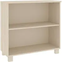 vidaXL Sideboard HAMAR Honigbraun 85x35x80 cm Massivholz Kiefer