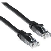Intronics IS8915, 15 m, Cat6, U/UTP (UTP), RJ-45, RJ-45, Schwarz
