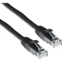 ACT IS8920, 20 m, Cat6, U/UTP (UTP), RJ-45, RJ-45, Schwarz