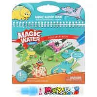 Toi-Toys Fahrzeuge Wassermalbuch mit Wasserstift und vier Entdeckerszenen zum