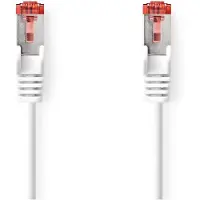 Nedis CCGP85221WT10, 1 m, Cat6, S/FTP (S-STP), RJ-45, RJ-45, Weiß
