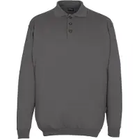 Mascot Trinidad Polo-Sweatshirt CROSSOVER Schwarz M - 00785-280-09-M - Schwarz