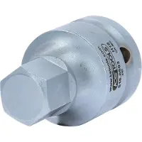 Ks Tools 3/4" Kraft-Bit-Stecknuss Innensechskant kurz, 19mm