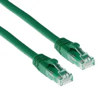 Intronics IS8715, 15 m, Cat6, U/UTP (UTP), RJ-45, RJ-45, Grün