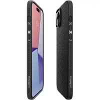 Spigen Liquid Air Case für das iPhone 15 Plus - Matte Black