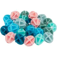 Pexkids sprach Perlen oval multicolor 30 Stück